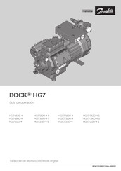 Danfoss BOCK HG7/1620-4 Guía De Operación