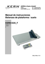 KERN EOS 150K50XLF Manual De Instrucciones