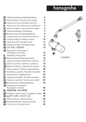 Hansgrohe 15346000 Modo De Empleo/Instrucciones De Montaje