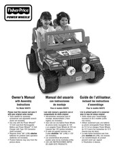 Fisher-Price POWER WHEELS W4473 Manual Del Usuario