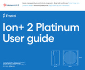 Fractal Ion+ 2 Platinum Serie Guia Del Usuario