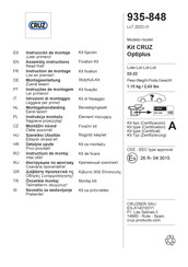 Cruz Optiplus Instrucción De Montaje