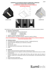 Ilumileds LED803PCSHBE Manual De Instrucciones Y Especificaciones