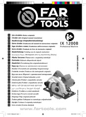 Far Tools one IX 1200B Traduccion Del Manual De Instrucciones Originale