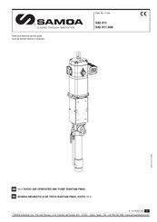 Samoa 542 011 Manual De Instrucciones