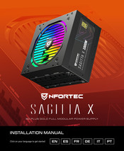 nfortec SAGITTA X Serie Manual Del Usuario