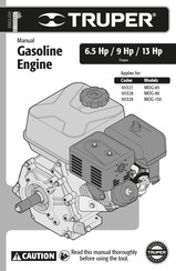 Truper MOG-65 Manual Del Usuario