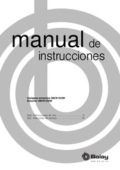 BALAY 3BC8124XM Manual De Instrucciones