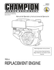 Champion Power Equipment 66501f Manual Del Operador Y Instrucciones De Operación