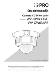 Panasonic WV-CW630G Guia De Instalacion