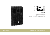 Thoman the box pro PA 106 Manual De Instrucciones