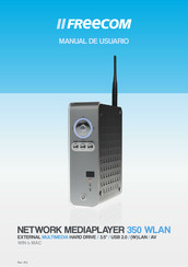 Freecom NETWORK MEDIAPLAYER 350 WLAN Manual De Usuario