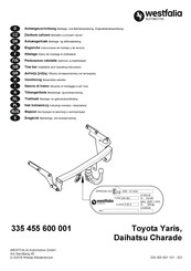 Westfalia Automotive 335 455 600 001 Instrucciones De Montaje Y De Servicio