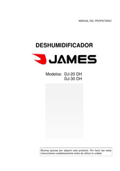 James DJ-20 DH Manual Del Propietário