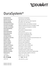 DURAVIT DuraSystem WD1015 000 000 Instrucciones De Montaje