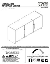 System Build B341275408COM0 Libro De Instrucciones