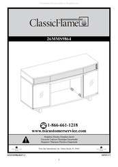 Twin-Star International ClassicFlame 26MMS9864 Manual De Instrucciones