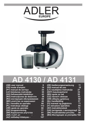 Adler europe AD 4130 Manual De Uso