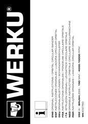 WERKU WK400750 Manual De Instrucciones