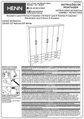 HENN Lara DA150-127 Instrucciones De Montaje