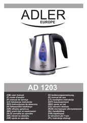 Adler europe AD 1203 Manual De Instrucciones