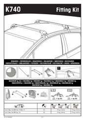 Yakima K740 Instrucciones De Montaje