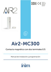 INIM Air2-MC300 Manual De Instalación Y Programación