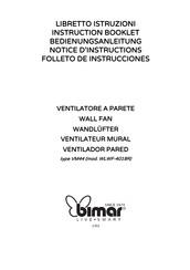 Bimar VM44 Folleto De Instrucciones