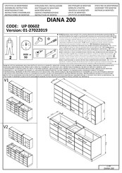 Dedeman UP 00602 Instrucciones De Montaje