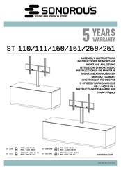 Sonorous ST 261 Instrucciones De Montaje