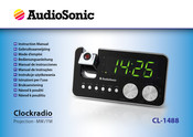 AudioSonic CL-1488 Manual De Instrucciones