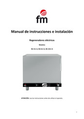 FM Calefaccion RG 1011 A Manual De Instrucciones E Instalación