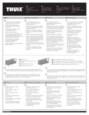 Thule 9031XT Guía Rápida De Inicio