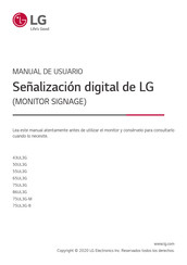 LG 75UL3G-B Manual De Usuario