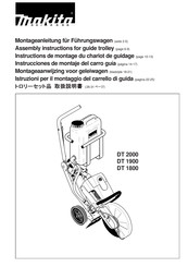 Dolmar DT 1800 Instrucciones De Montaje