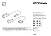 HEIDENHAIN AK LIC 413 Instrucciones De Montaje