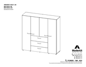 Maderkit SAGA M01595CL-NI Manual Del Usuario