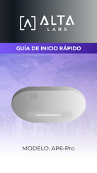 ALTA LABS AP6-Pro Guia De Inicio Rapido