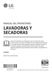 LG WD22 V2S6 Serie Manual Del Propietário