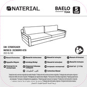 Naterial BAELO TEAK 2023R09P01-0726 Manual De Instrucciones