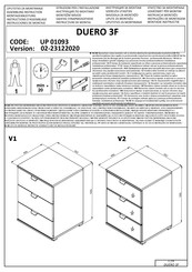 BUT UP 01093 Instrucciones De Montaje