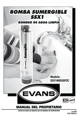 Evans SSX1ME050F2C Manual Del Propietário