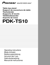 Pioneer PDK-TS10 Manual De Instrucciones