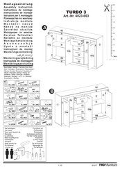 FMD Furniture 4023-003 Instrucciones De Montaje