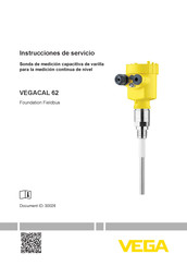 Vega VEGACAL 62 Instrucciones De Servicio