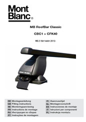 Mont Blanc MB Classic CFK40 Instrucciones De Montaje