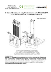 Medimaq Plus Power ES15-ES Manual De Instrucciones Y Mantenimiento