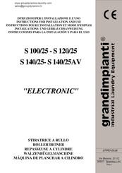 grandimpianti S100/25 Instrucciones Para La Instalación Y Para El Uso