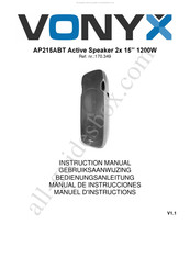 Vonyx AP215ABT Manual De Instrucciones