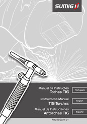 Sumig Antorchas TIG Manual De Instrucciones